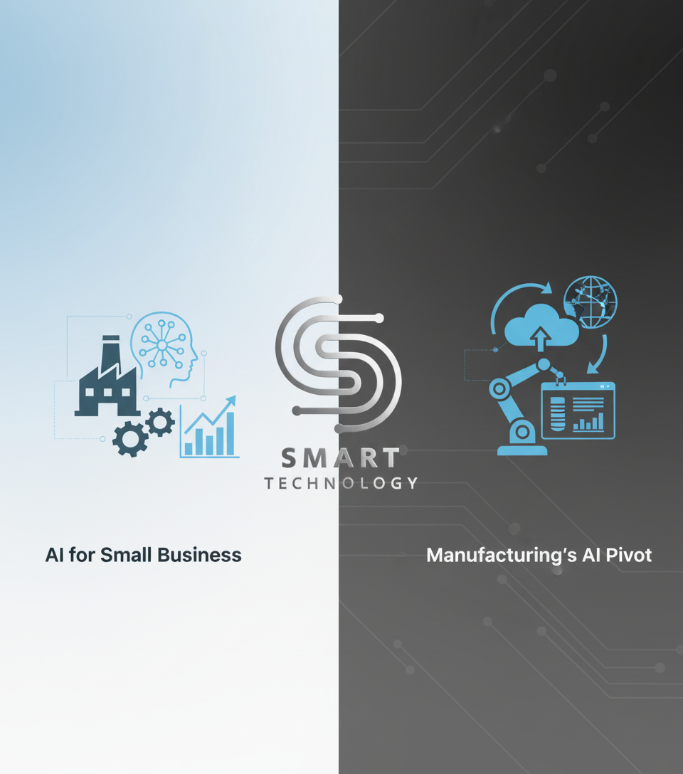 AI for Small Business: Competing with Enterprise-Level Tech and Manufacturing's AI Pivot