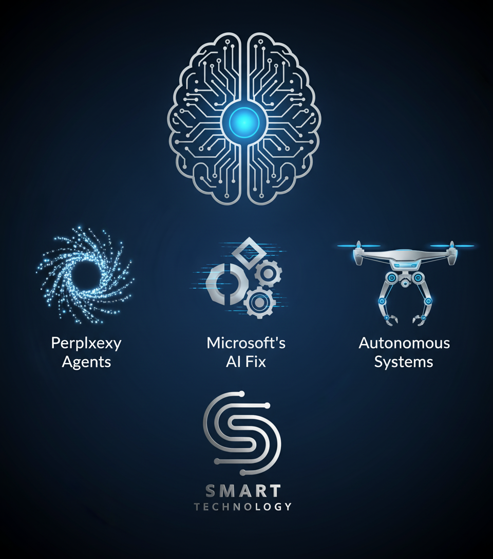 AI Revolution: Perplexity Agents, Microsoft's AI Fix, and the Rise of Autonomous Systems
