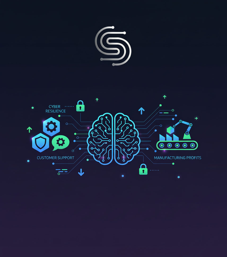 AI-Driven Business Transformation: From Cyber Resilience to Manufacturing Profits