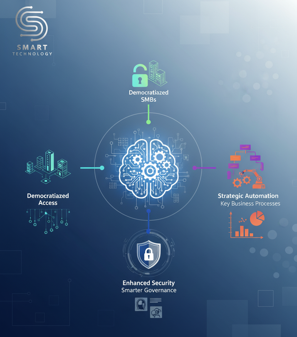 AI-Powered Growth: From Democratized Access to Enhanced Security and Strategic Automation