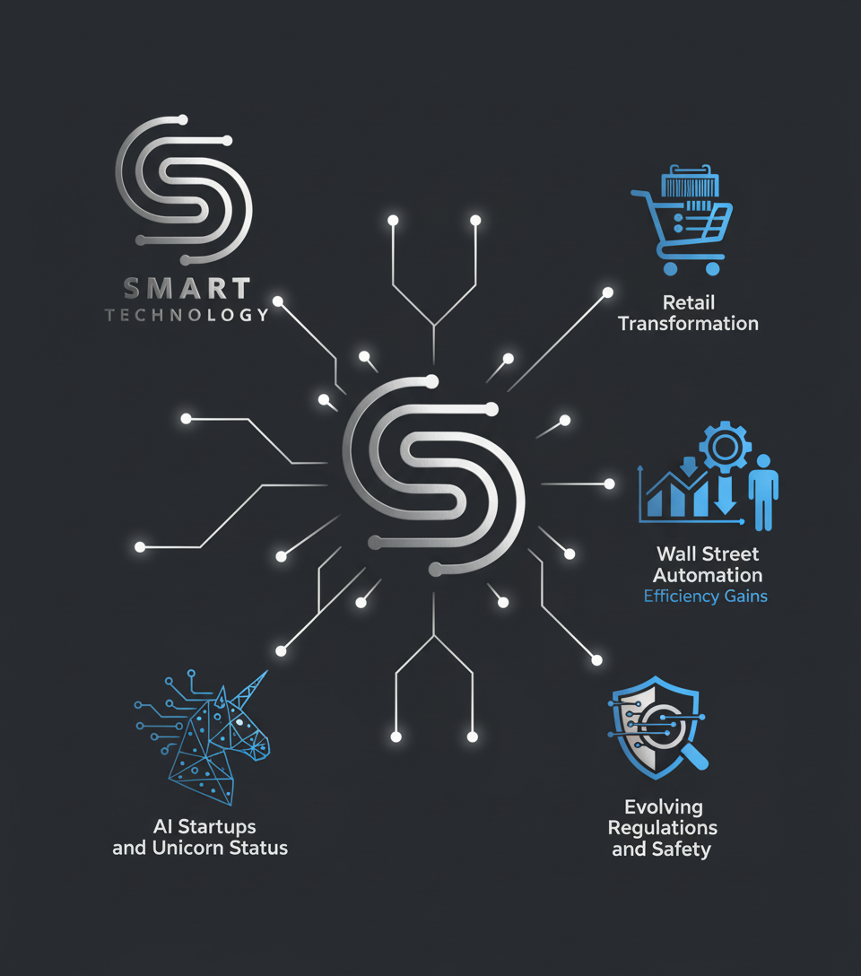 AI Dominates Business News: From Retail to Wall Street, Startups Soar, and Regulations Emerge