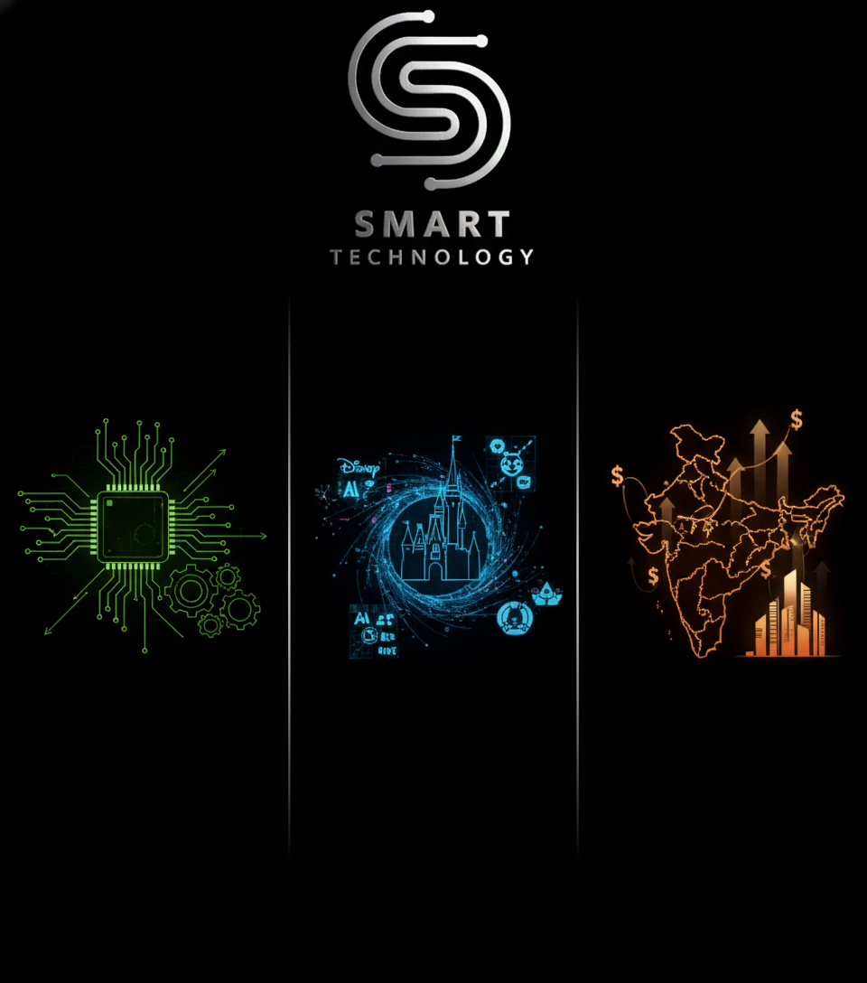 AI Dominates Business Strategy: Nvidia's Move, Disney's Integration, and India's Selective Funding