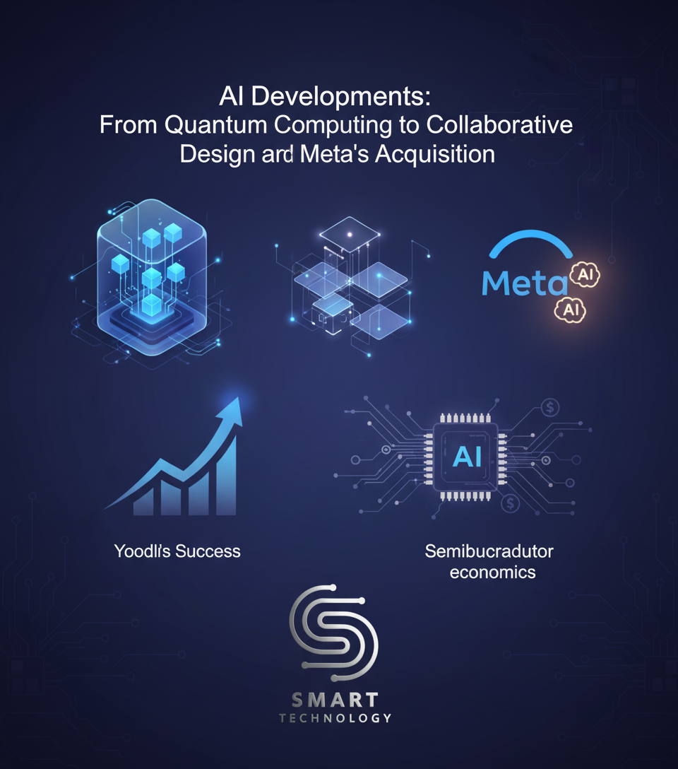 AI Developments: From Quantum Computing to Collaborative Design and Meta's Acquisition