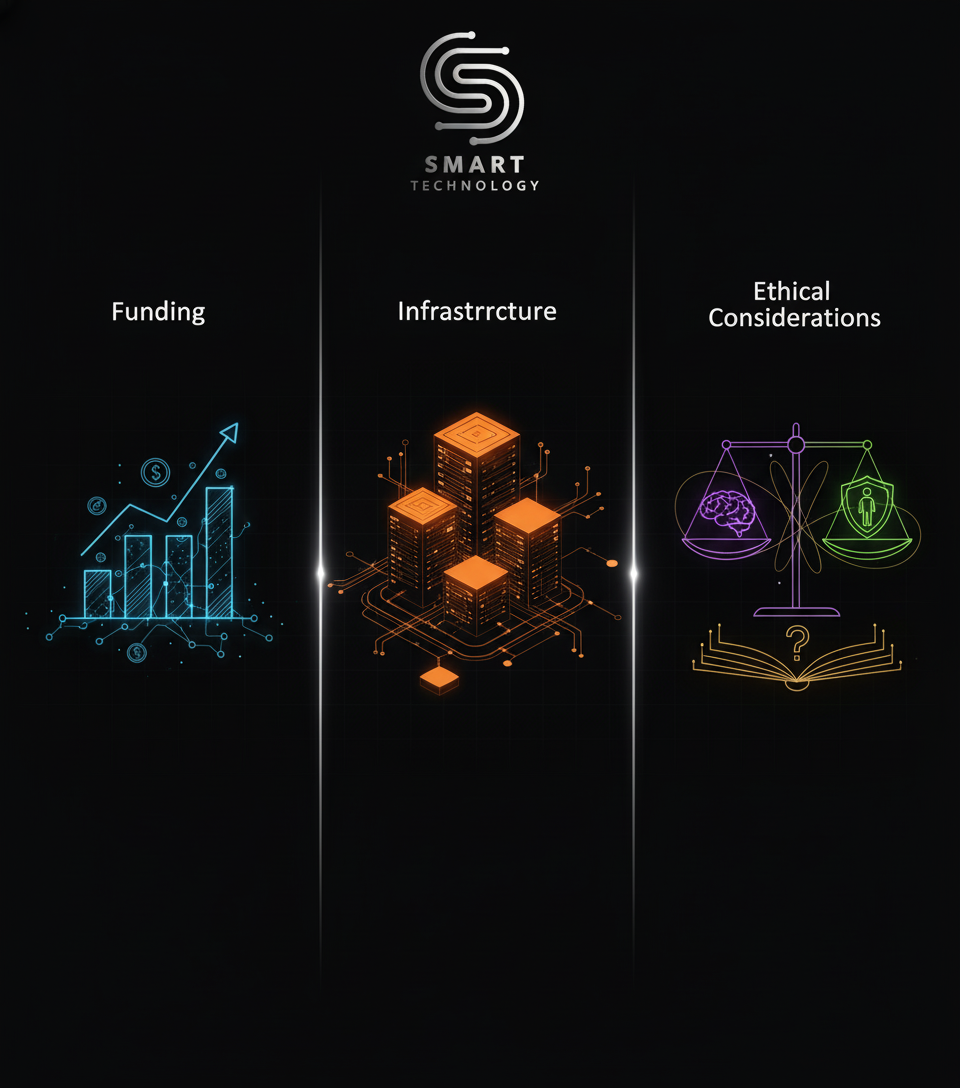AI Developments: Funding, Infrastructure, and Ethical Considerations