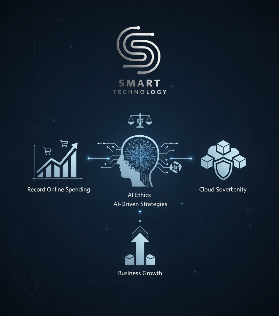 AI-Driven Strategies for Business Growth: From Record Online Spending to AI Ethics and Cloud Sovereignty