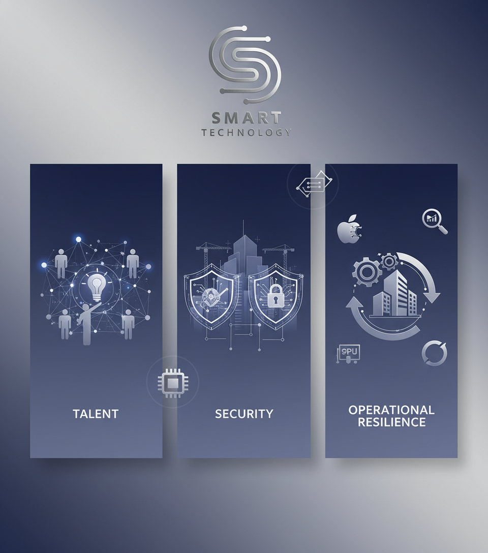 AI Integration in Business: Talent, Security, and Operational Resilience