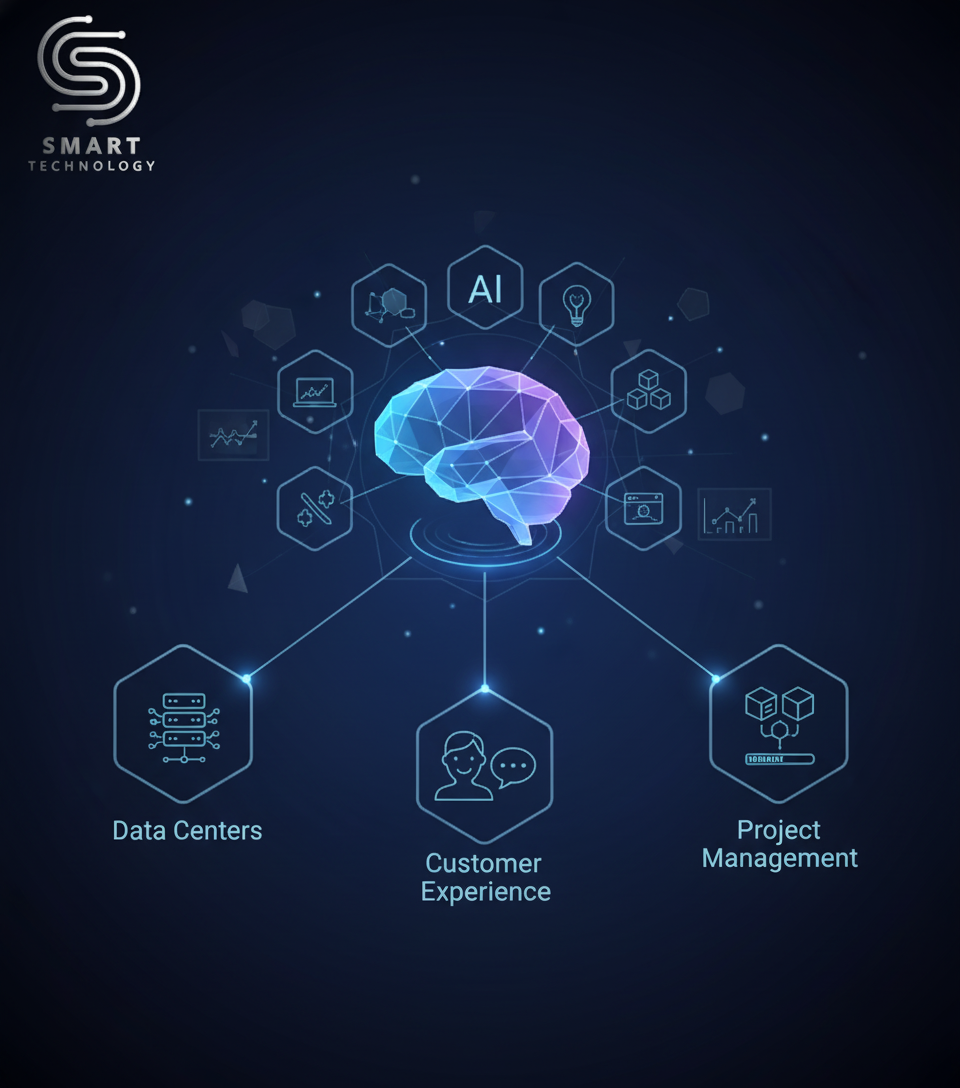 AI Dominates Business Strategy: From Data Centers to Customer Experience and Project Management