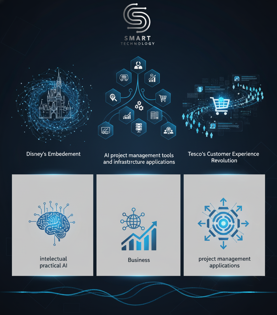 AI Dominates Business Strategies: From Disney's Embedment to Tesco's Customer Experience Revolution
