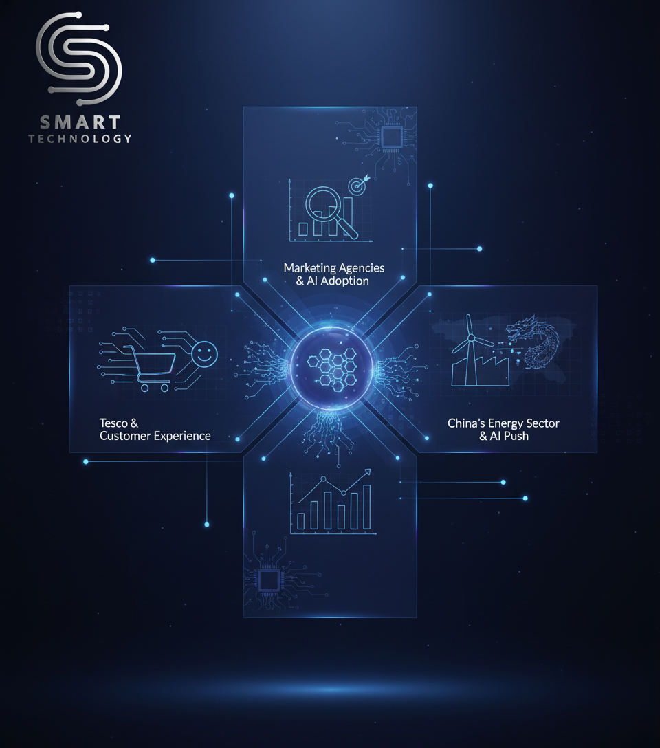 AI-Powered Customer Experience & Marketing: Tesco, Agencies, and China's Energy Sector