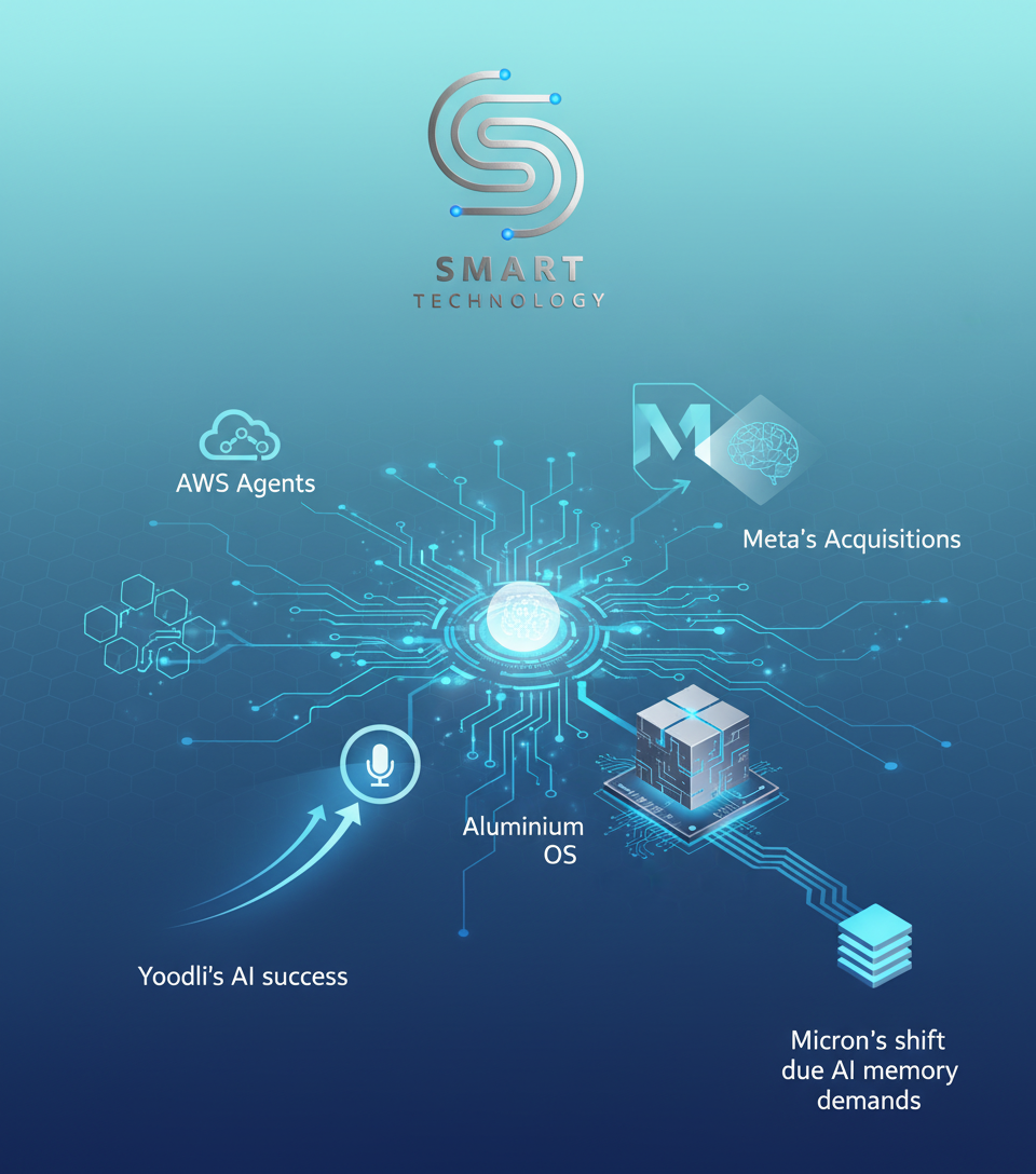 AI Powers Business Transformation: From AWS Agents to Meta's Acquisitions & New OS