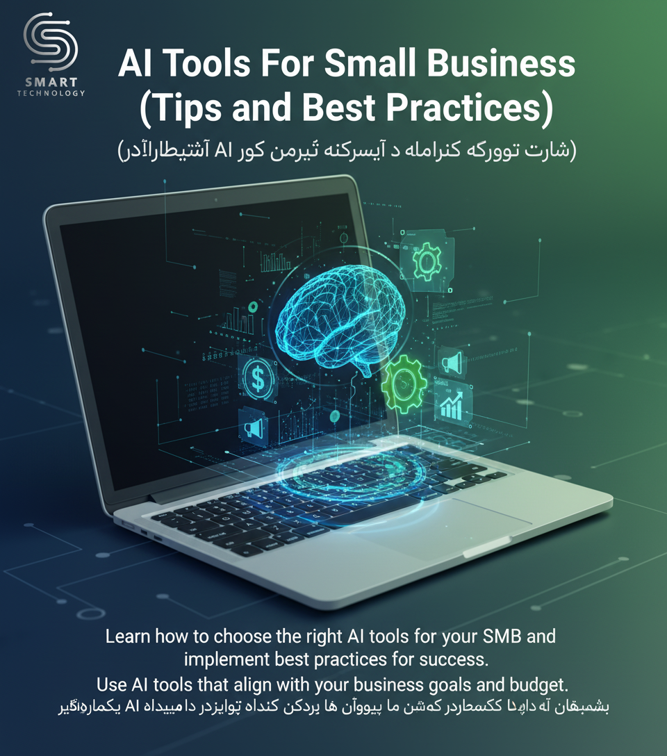 ئامێرەکانی AI بۆ بزنسە بچووک (ڕێنماییەکان و باشترین کردارەکان) - AI Tools For Small Business (Tips and Best Practices)