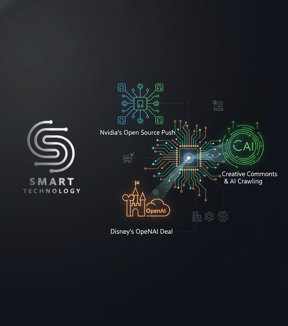 AI Developments: Nvidia's Open Source Push, Creative Commons & AI Crawling, and Disney's OpenAI Deal