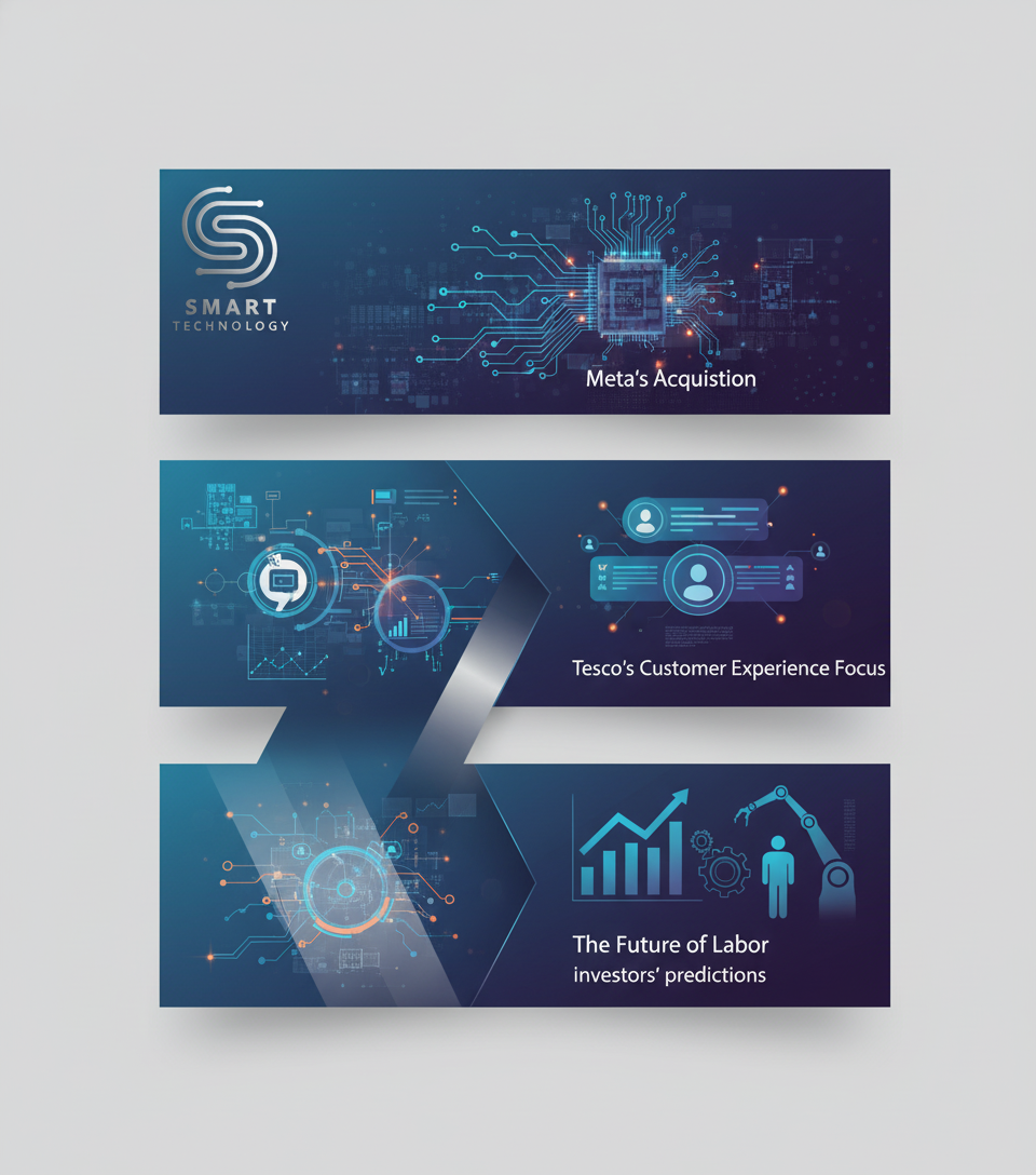 AI Dominates Business Strategies: Meta's Acquisition, Tesco's Customer Experience Focus, and the Future of Labor